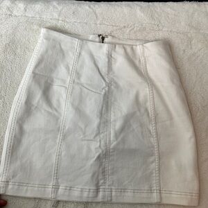 Free people mini skirt